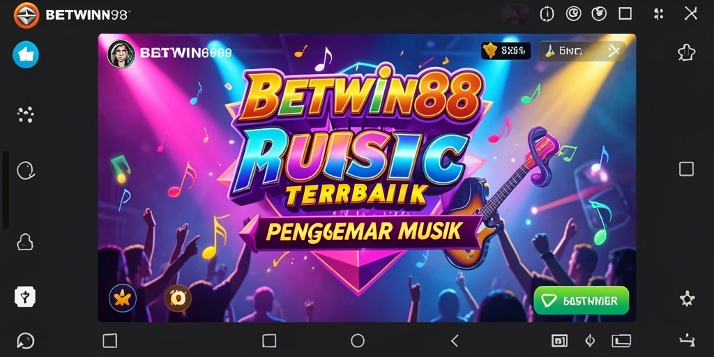 Tampilan gameplay BETWIN88 dengan berbagai pilihan lagu yang menarik.
